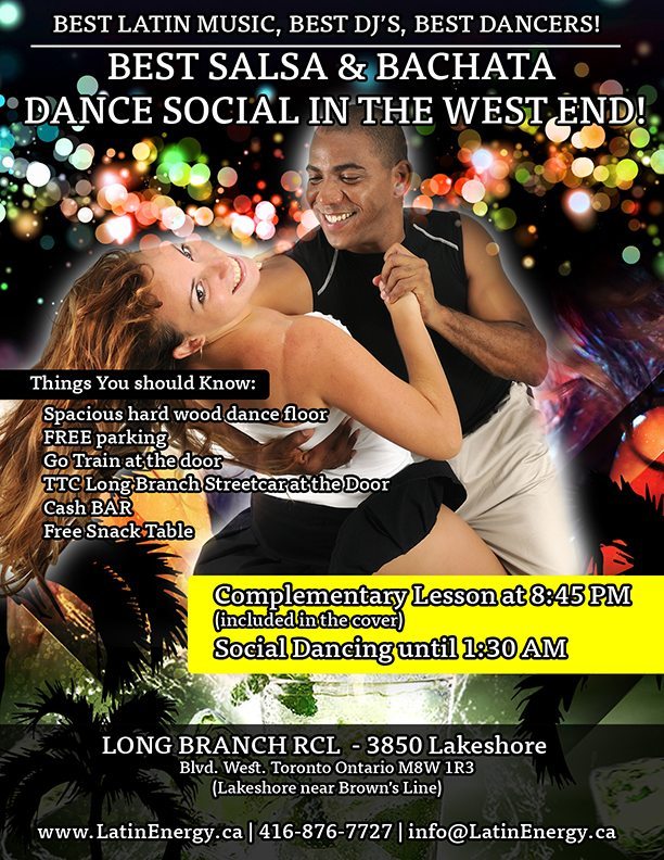 Toronto Best Latin Bachata Dance Classes Nights Party